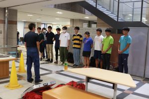 埼玉東部消防組合及び埼玉県警による体験会・説明会を実施