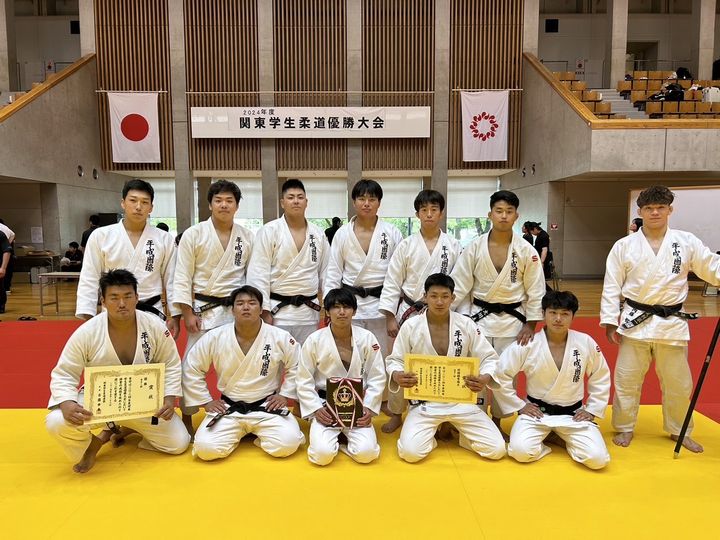 【男子柔道部】全国大会　２年連続出場決定