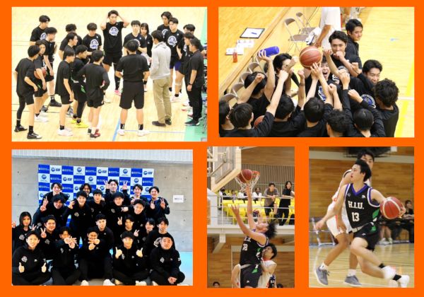 【男子バスケットボール部】関東大学バスケットボール　４部昇格