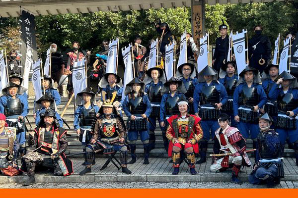 「行田商工祭・忍城時代まつり」に本学学生が参加しました。