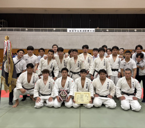 【男子柔道部】関東学生2部優勝・1部昇格