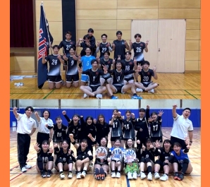 【男・女バレーボール部】３部リーグアベック優勝・２部昇格